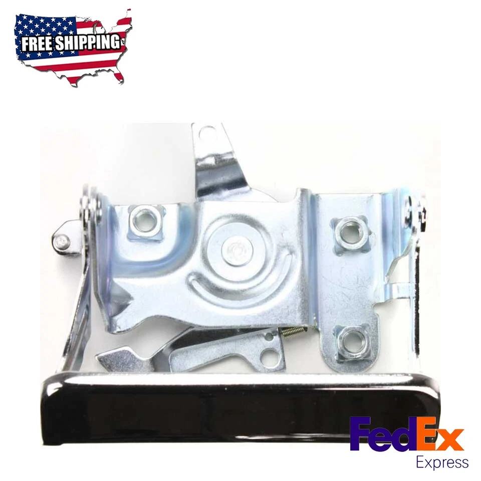 Хромированная внешняя ручка задней двери подходит для Ford F-250 F-350 F-150 F-100 1980-1986 годов выпуска - Изображение 1 из 4