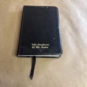 1991 Holy Bible New King James Black Bonded Leather Nelson With Compliments - Imagen 1 de 7