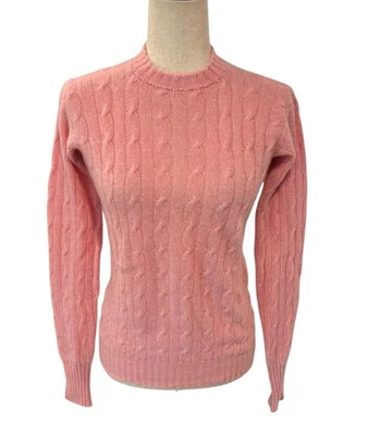 Suéter De Colección 60’s 70’s Drumohr Cable Tejido Cachemira Escocia Dunham’s Of Maine S Foto 1 de 4