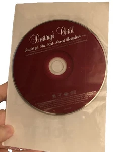 Destiny's Child 2003 Promo CD Rudolph the Red~Nosed Reindeer Beyoncé Rare New - Picture 1 of 2