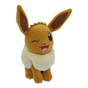 Juguete de peluche Pokemon Eevee 2023 guiñando un ojo 8” mercancía para juegos juguete suave animal de peluche - Imagen 1 de 6