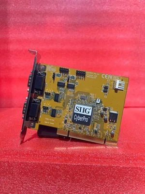 SIIG CYBERPRO JJ-P45012 CyberSerial PCI 2-Port RS-232 Controller I/O Card - Image 1 of 3