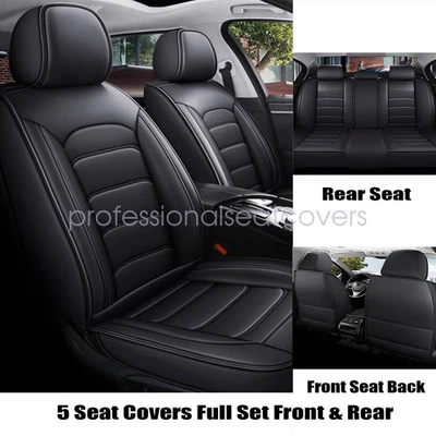 Se adapta a Subaru Impreza 2007-2020 2021 5 asientos fundas de asiento de coche cojín delantero + trasero Foto 1 de 4