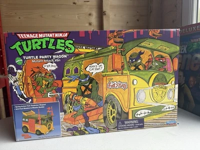 2021 1988 PARTY WAGON  RE-ISSUE TEENAGE MUTANT NINJA TURTLES TMNT NEW BOXED - Image 1 of 4