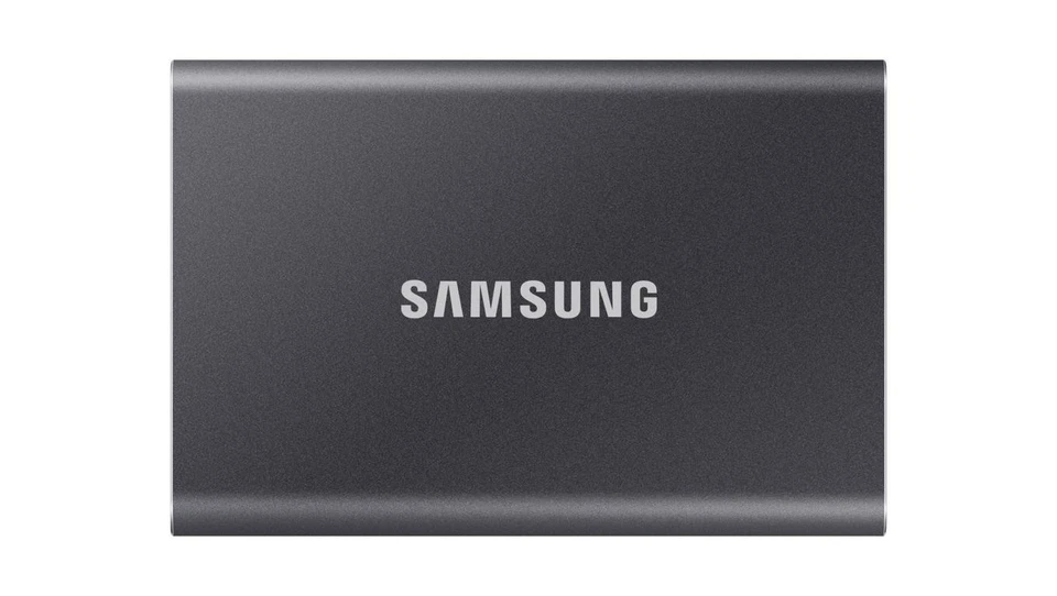 Samsung T7 1TB Tragbare externe SSD - Titan Grey (MU-PC1T0T/WW)