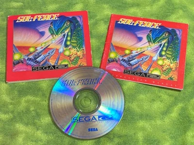Sol-Feace Sega CD Complete CIB w/ Cardboard Case Manual Tested - Image 1 of 4