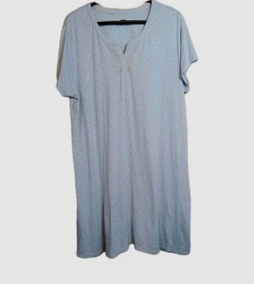 Vestido de salón para mujer talla XL azul brillante suave cómodo Ellen Tracy  Foto 1 de 4