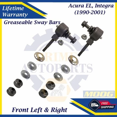 Links de barra de balanço frontal MOOG OEM para 1990-2001 Acura Integra garantia vitalícia - Imagem 1 de 4