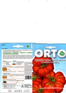 Tomate Costoluto Fiorentino Conf.bustina huerto, Indeterminata fruta -antiguo - Imagen 1 de 1