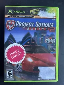 Project Gotham Racing 2 (Microsoft Xbox, 2003) Complete w/ Manual, Disc = VG - Picture 1 of 3