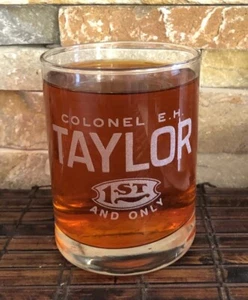 COLONEL E.H. TAYLOR Collectible Whiskey Glass  - Picture 1 of 1