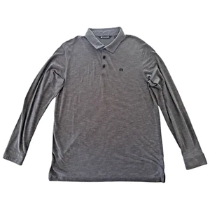 Travis Mathew Polo Herren Extra Large Yachtschläger Golf Grau XL Langarm Bündchen - Bild 1 von 17