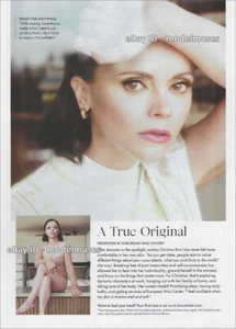 Christina Ricci for EUROPEAN WAX CENTER 1-Page Magazine PRINT AD Summer 2023 - Picture 1 of 1