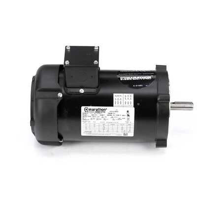 Marathon Y378 Electric Motor 1 HP 1725 Rpm 230/460 V 56C microMAX 056H17F2022