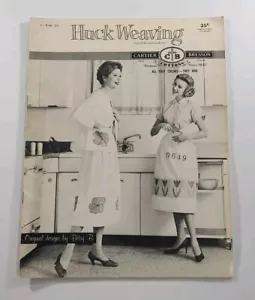 Libro per tessitura Huck n. 24 Il metodo svedese Cartier Bresson - Foto 1 di 4