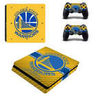 Golden State Warriors PS4 Slim Skin Sticker Decal Vinyl Console+2controllers0411