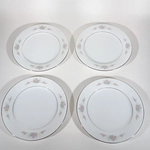 Juego de 4 platos de ensalada de rosas Noritake Astor 8 pulgadas 416660 EXCELENTE - Imagen 1 de 4