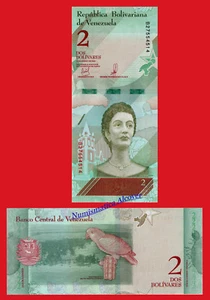 VENEZUELA 2 Bolivares soberanos 2018 Pick 101 SC / UNC - Imagen 1 de 1