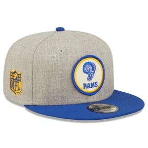 Los Angeles Rams New Era 2022 Sideline 9FIFTY Historic Snapback Hat Cap Retro LA - Picture 1 of 10