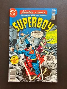 DC Comics Adventure Comics #454 noviembre 1977 Jack Abel cubierta Superboy - Imagen 1 de 1