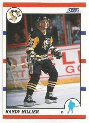 RANDY HILLIER 1990-91 SCORE CARD NEAR MINT CONDITION - Image 1 of 2