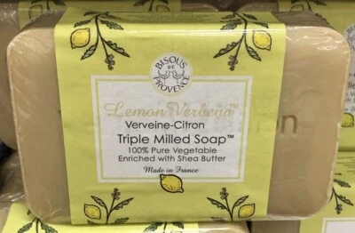 Trader Joe's Lemon-Verbena Verveine-Citron Triple Milled Soap w/ Shea Butter 7oz - Image 1 of 4