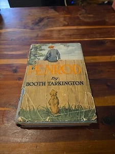 1914 GROSSET & DUNLAP CHILDREN BOOK W/DUST JACKET PENROD BOOTH TARKINGTON - Picture 1 of 5