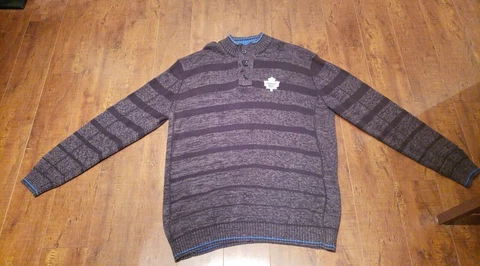 Toronto Maple Leafs Old Time Hockey Causeway Collection Sweater 2XL Cover