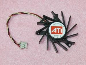 R64b 45mm ATI VGA Fan Replacement 27mm x 35mm x 35mm 3Pin AD0512UB-TB3 12V 0.22A - Picture 1 of 3