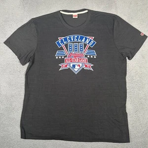 Cleveland Indians Shirt Mens 3XL Gray Homage 1997 All Star Game Baseball Retro - Picture 1 of 7