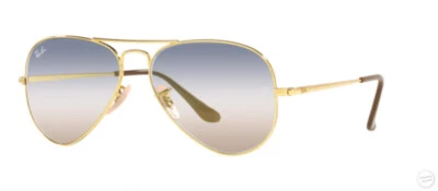 Original Ray Ban Aviator Metall II 3689 001/GD 58/ Sonnenbrille inkl. Etui Neu - Bild 1 von 4