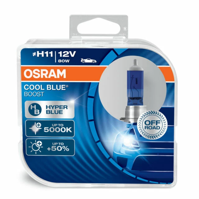OSRAM H11 Cool Blue Boost Bulbs for BMW - 64211ULTHCB