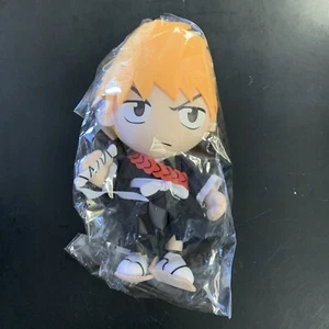 New Ichigo Kurosaki Sword BLEACH 8 inch Plush (Official Great Eastern) Burichi - Picture 1 of 2