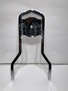Harley-Davidson Softail Sissy Bar Low Upright Medallion Style 52735-85 - Picture 1 of 5