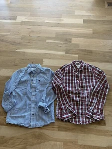 BOYS ABERCROMBIE MUSCLE BUTTON UP SHIRTS -SIZE XL - Picture 1 of 5