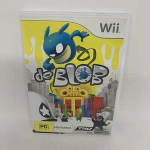 De Blob NINTENDO WII PAL Game *NO MANUAL* Free Postage - Foto 1 di 4