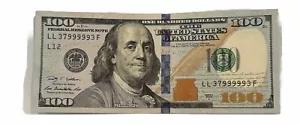 $100.00 Lucky Fancy 5s 99999 Federal Reserve Note 2009 A - Picture 1 of 2