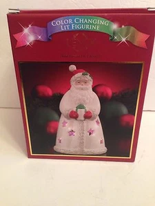 Lenox farbwechselnd beleuchtete Weihnachtsmannfigur 6 1/2"" - Bild 1 von 6