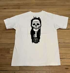Skeleton Key Darren Navarrette Black Label Skateboard T-Shirt Zorlac Foundation