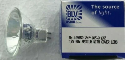 5 x BLV Titan 5000 hrs Halogen Dichroic 12V 50W 50 Watt 51mm 24º M250 EXZ F/G  - Image 1 of 3