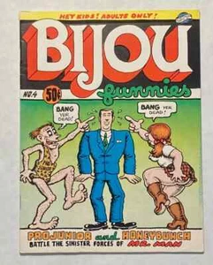 Bijou Funnies #4 Underground Comix 1970 Print Mint 1st, Crumb, Lynch, Deitch - Picture 1 of 5
