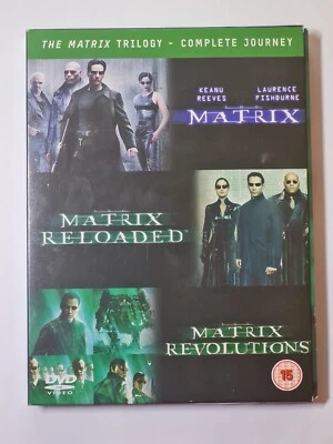 The Matrix Trilogy - Complete Journey (DVD, 2006) The Wachowski Brothers - Image 1 of 2