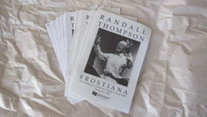 Randall Thompson FROSTIANA NOTEN Nr. 6 Stopping by Woods ... 4 Exemplare - Bild 1 von 1