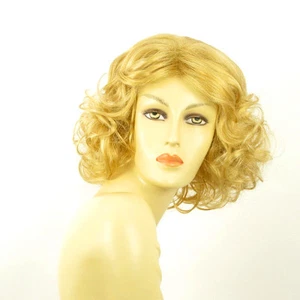 mid length wig for women light blond golden ref: camie lg26 PERUK - Imagen 1 de 8