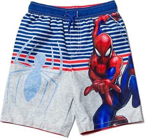 Marvel ☆ Toddler & Little Boys' Spiderman Swim Trunks ☆ Sizes 2T-14/16
