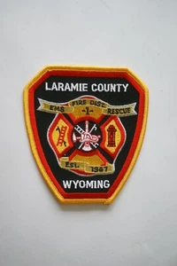 Parche de bomberos y rescate del condado de Laramie, Wyoming - Imagen 1 de 1