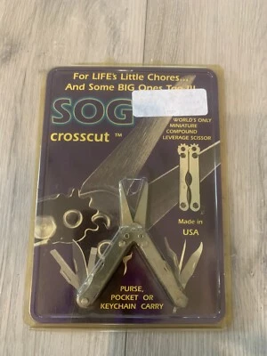 *New* Sealed NIP * SOG Crosscut Tools Multi Tool  -  Made in USA FREE SHIPPING - Image 1 of 2