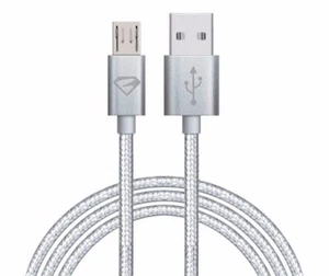 Micro USB Fast Charger Data Sync Cable Braided Cord For Samsung Android 3 6 10FT - Picture 1 of 15
