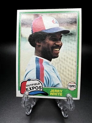 1981 Topps - Jerry White #42 Expos - Image 1 of 2