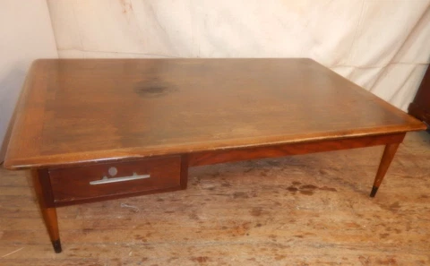 Rare Lane Acclaim Coffee Table MCM needs refinished Cover